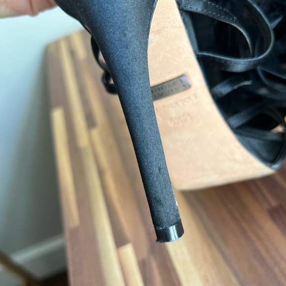 Feather strap stilettos perfect for bachelorette party or wedding - Picture 2 of 8